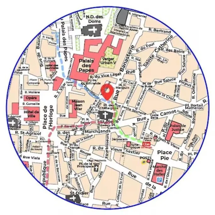 Centre Palais Des Papes B3 Clim - 123Avignon Apartman